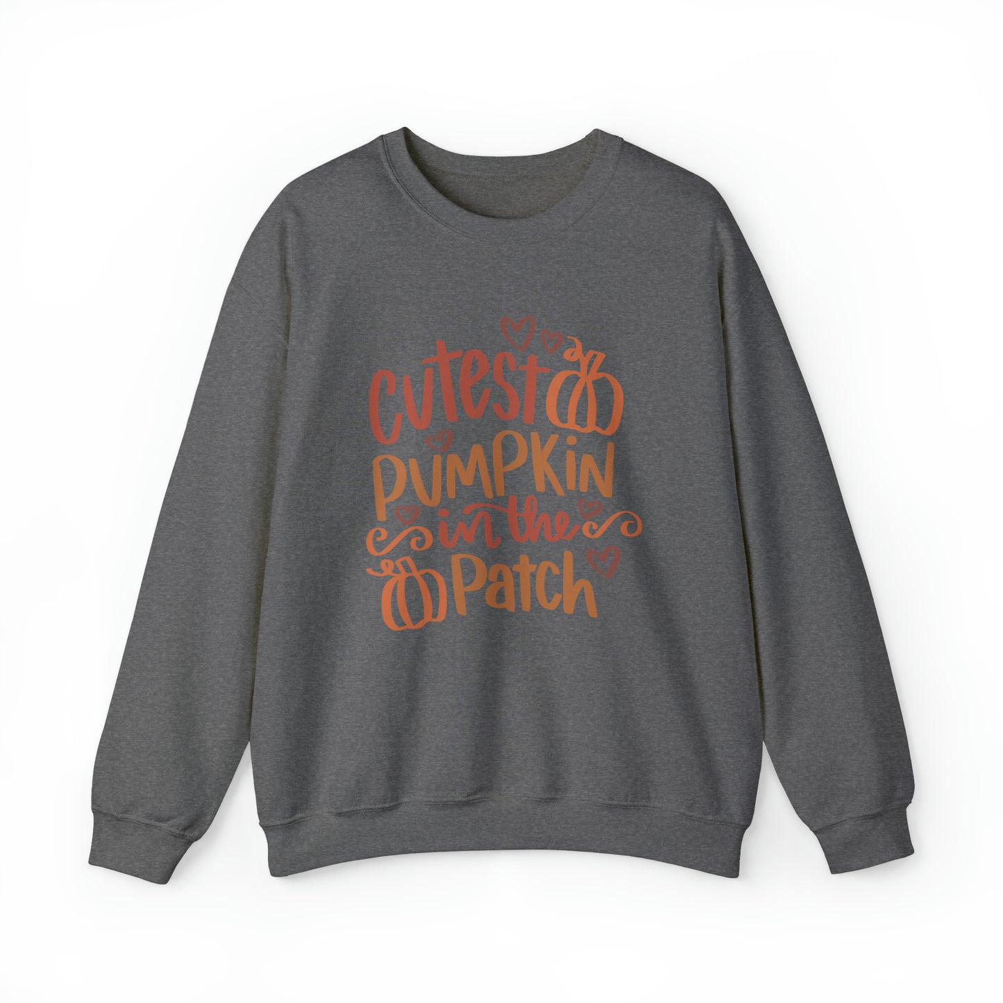 Cutest Pumpkin in the patch Unisex Heavy Blend™ Crewneck Sweatshirt, Thanksgiving