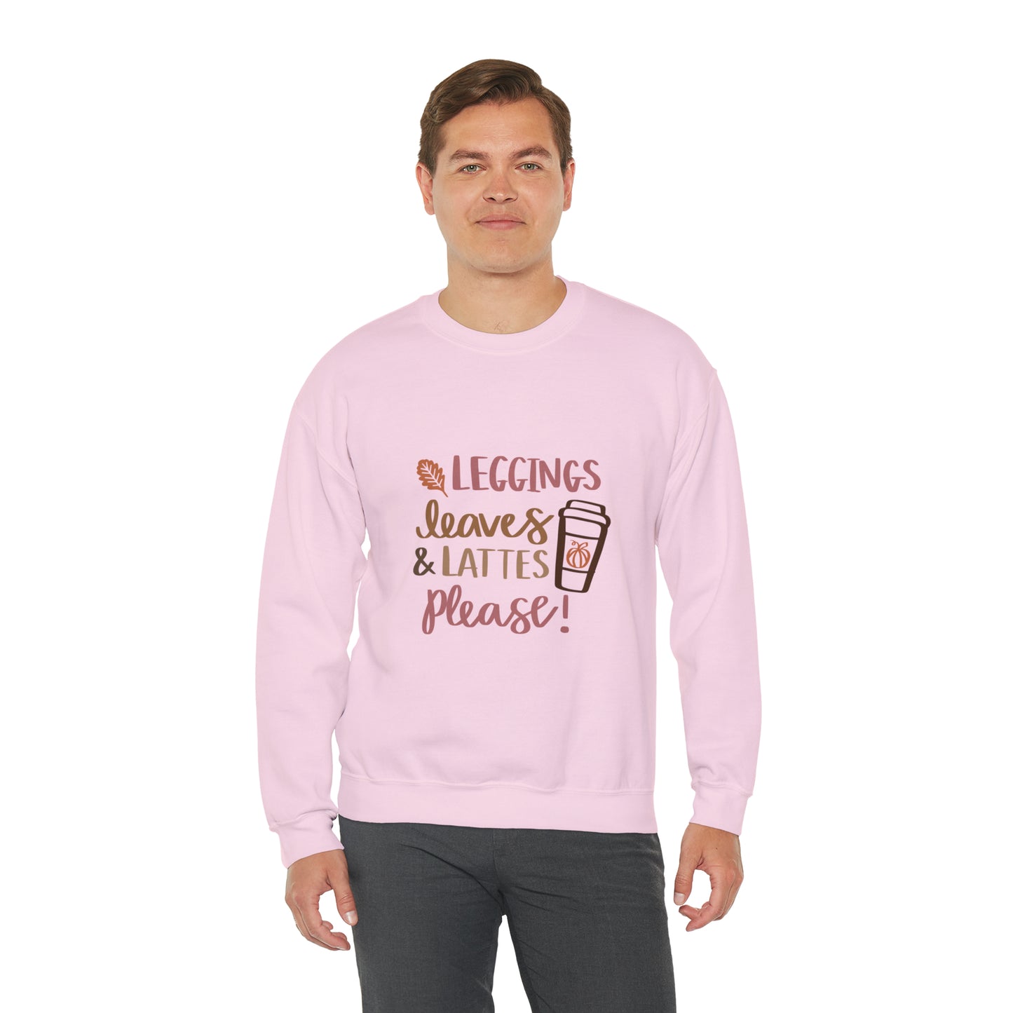 Fall Pumpkin Fashion Unisex Heavy Blend™ Crewneck Sweatshirt, Thanksgiving