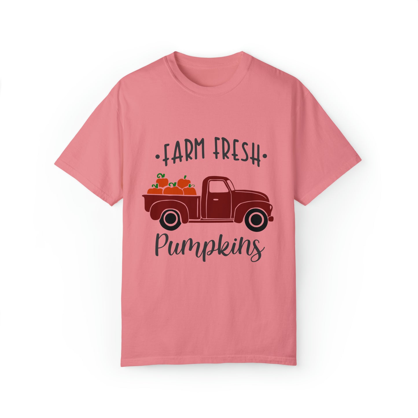 Farm Fresh Pumpkins Unisex Garment-Dyed T-shirt, Thanksgiving