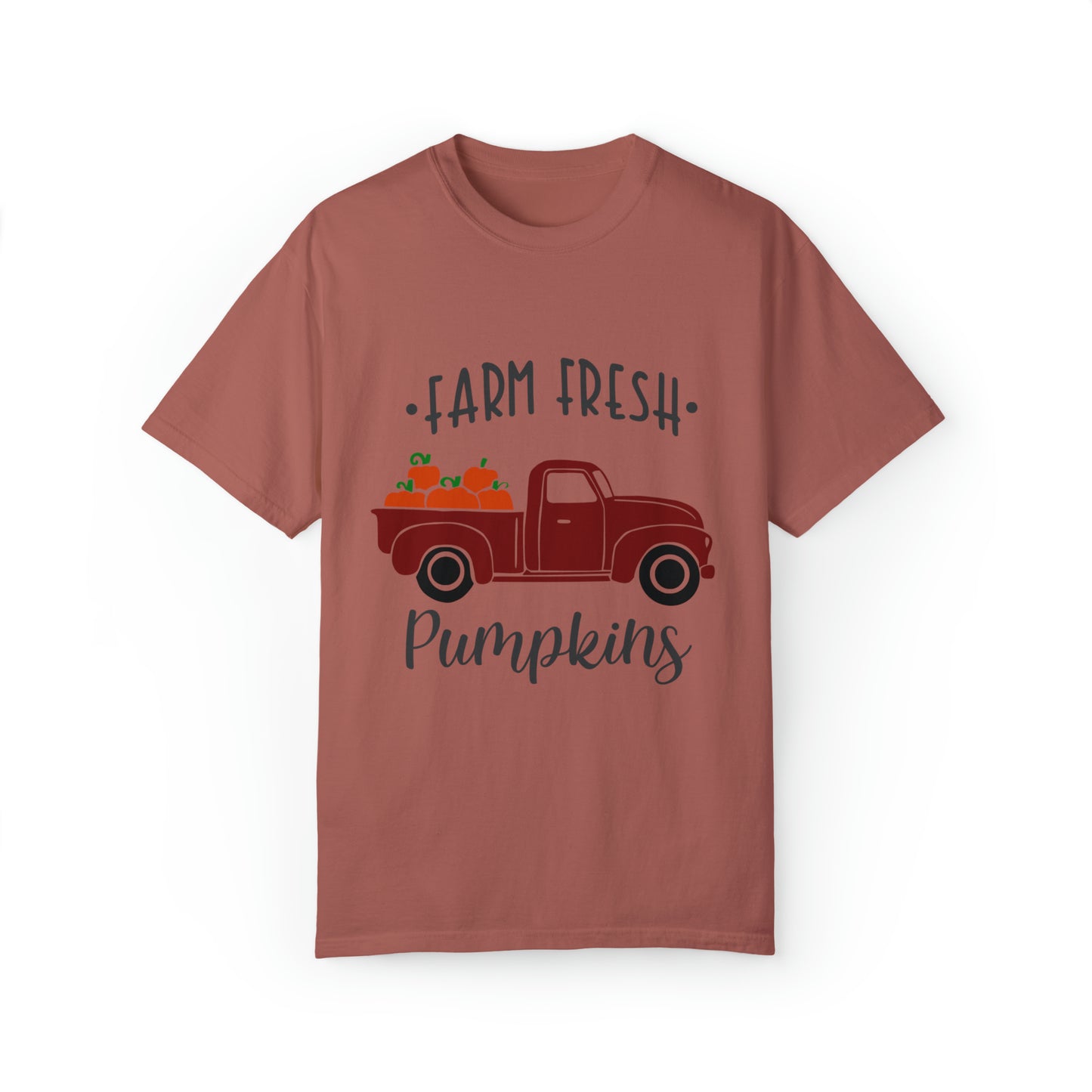 Farm Fresh Pumpkins Unisex Garment-Dyed T-shirt, Thanksgiving