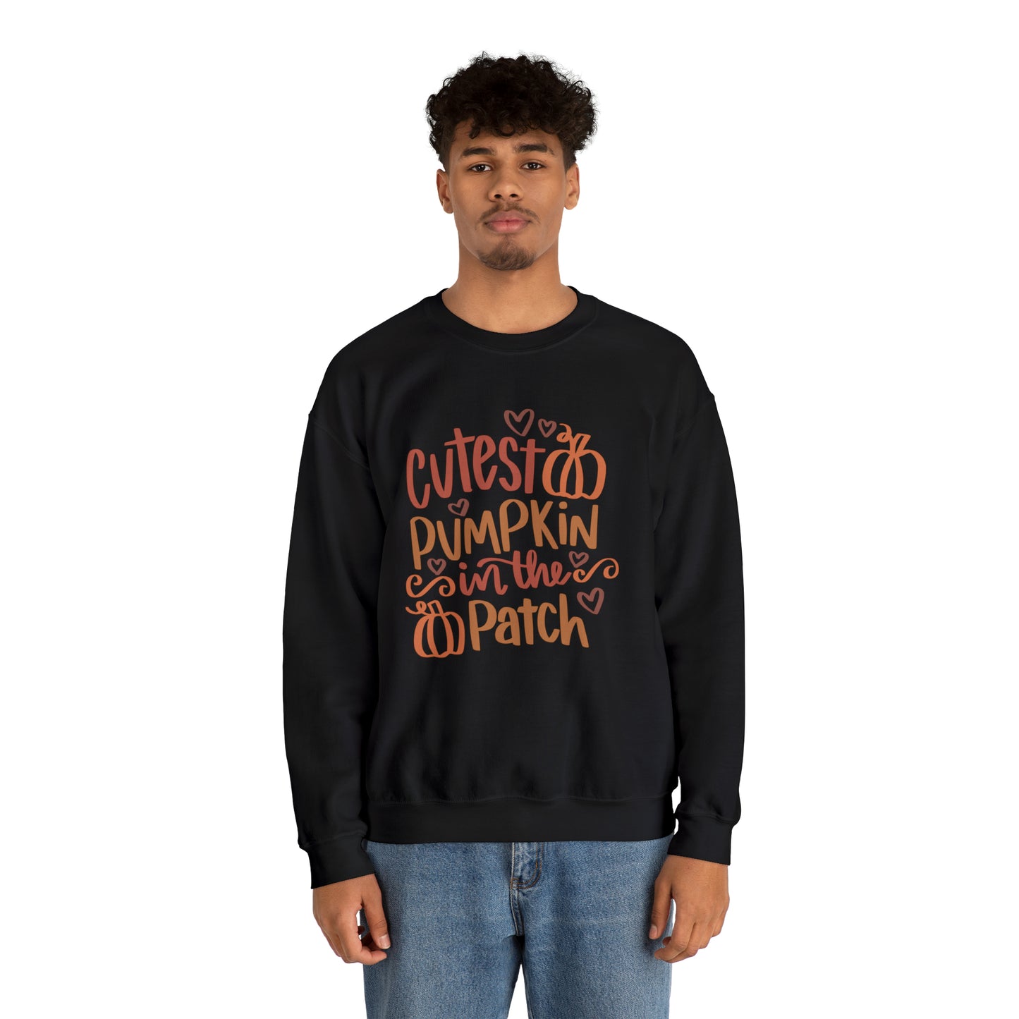 Cutest Pumpkin in the patch Unisex Heavy Blend™ Crewneck Sweatshirt, Thanksgiving