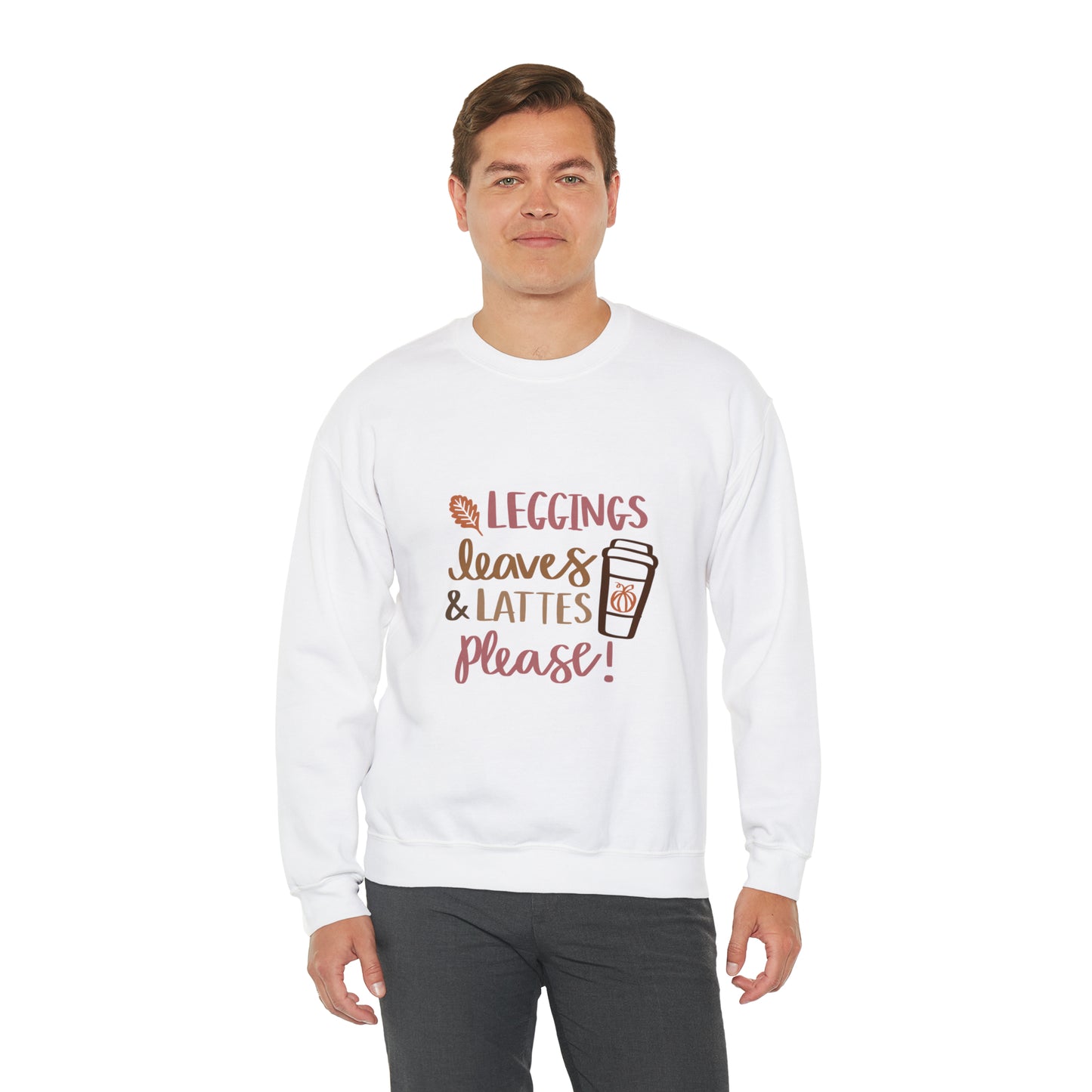 Fall Pumpkin Fashion Unisex Heavy Blend™ Crewneck Sweatshirt, Thanksgiving