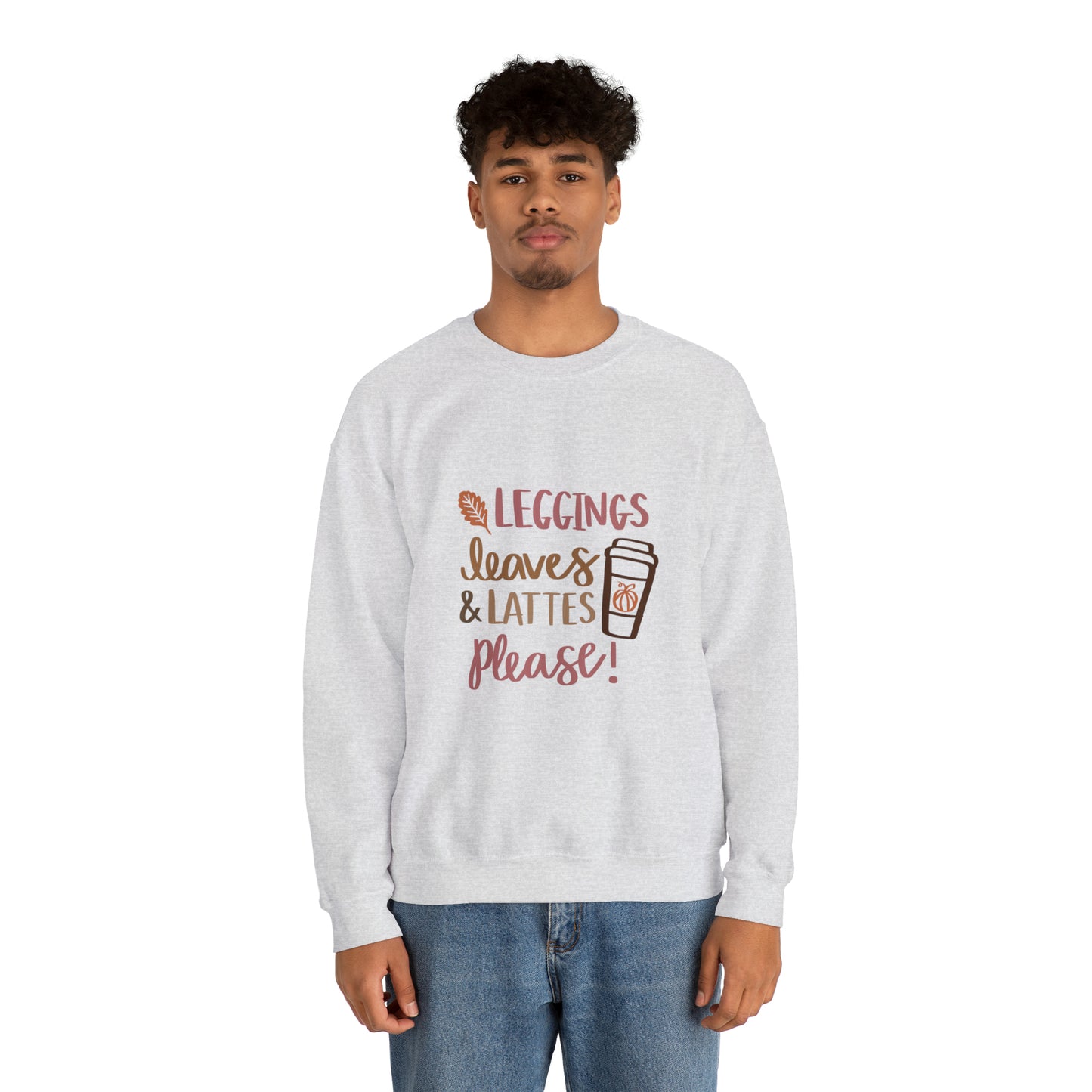Fall Pumpkin Fashion Unisex Heavy Blend™ Crewneck Sweatshirt, Thanksgiving