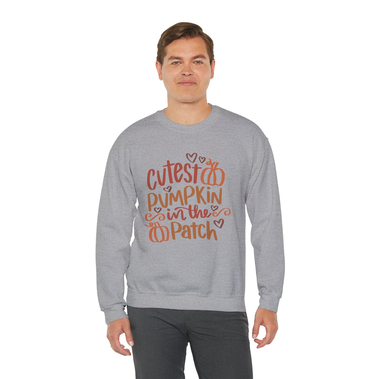 Cutest Pumpkin in the patch Unisex Heavy Blend™ Crewneck Sweatshirt, Thanksgiving