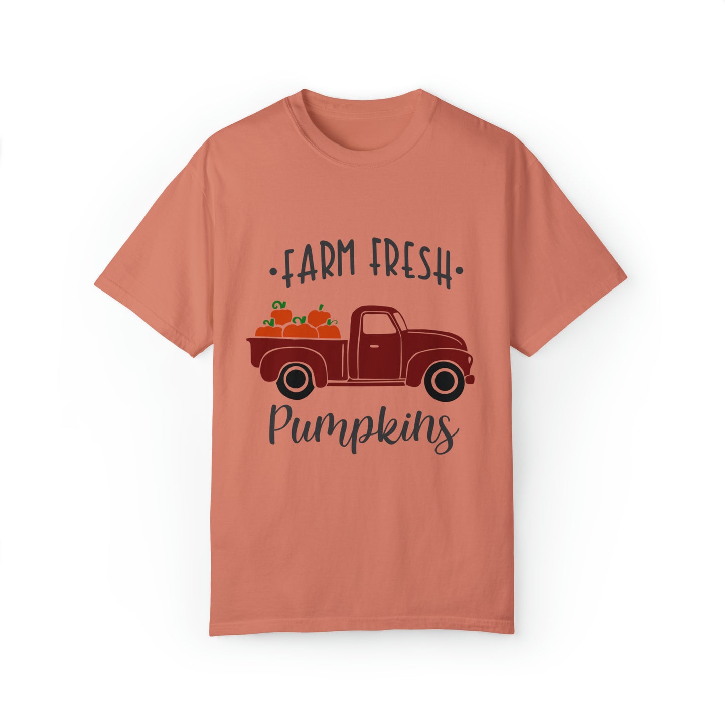 Farm Fresh Pumpkins Unisex Garment-Dyed T-shirt, Thanksgiving