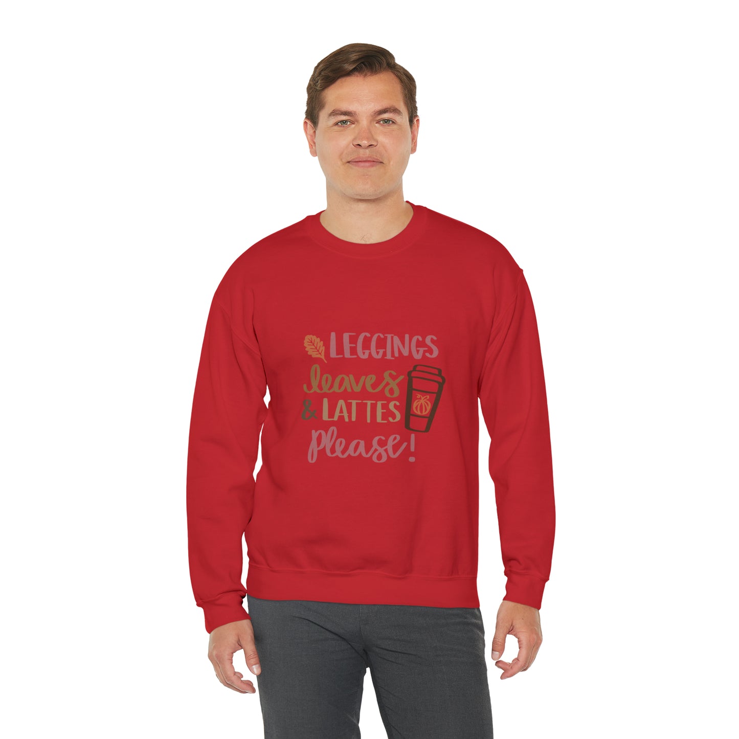 Fall Pumpkin Fashion Unisex Heavy Blend™ Crewneck Sweatshirt, Thanksgiving