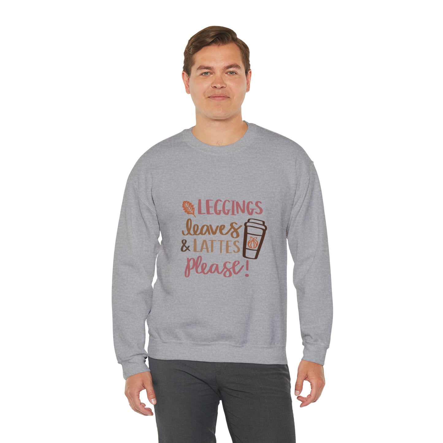 Fall Pumpkin Fashion Unisex Heavy Blend™ Crewneck Sweatshirt, Thanksgiving