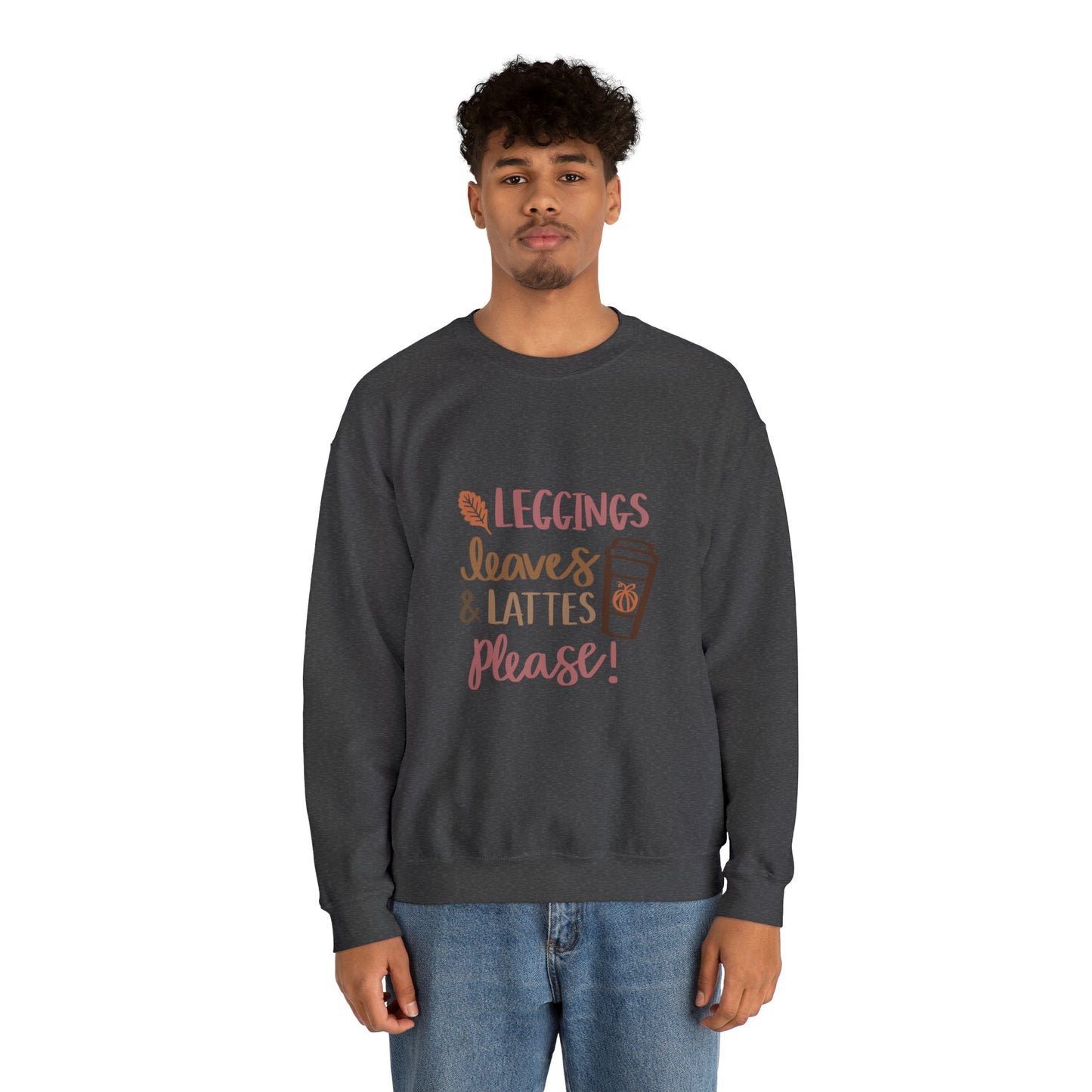 Fall Pumpkin Fashion Unisex Heavy Blend™ Crewneck Sweatshirt, Thanksgiving