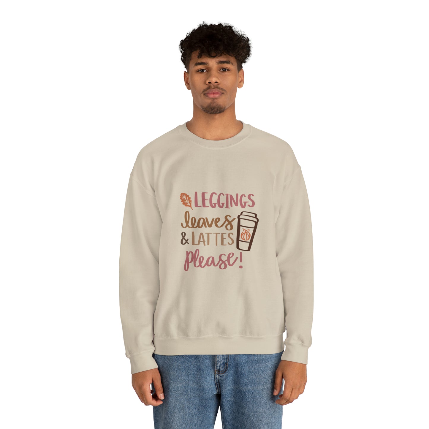 Fall Pumpkin Fashion Unisex Heavy Blend™ Crewneck Sweatshirt, Thanksgiving