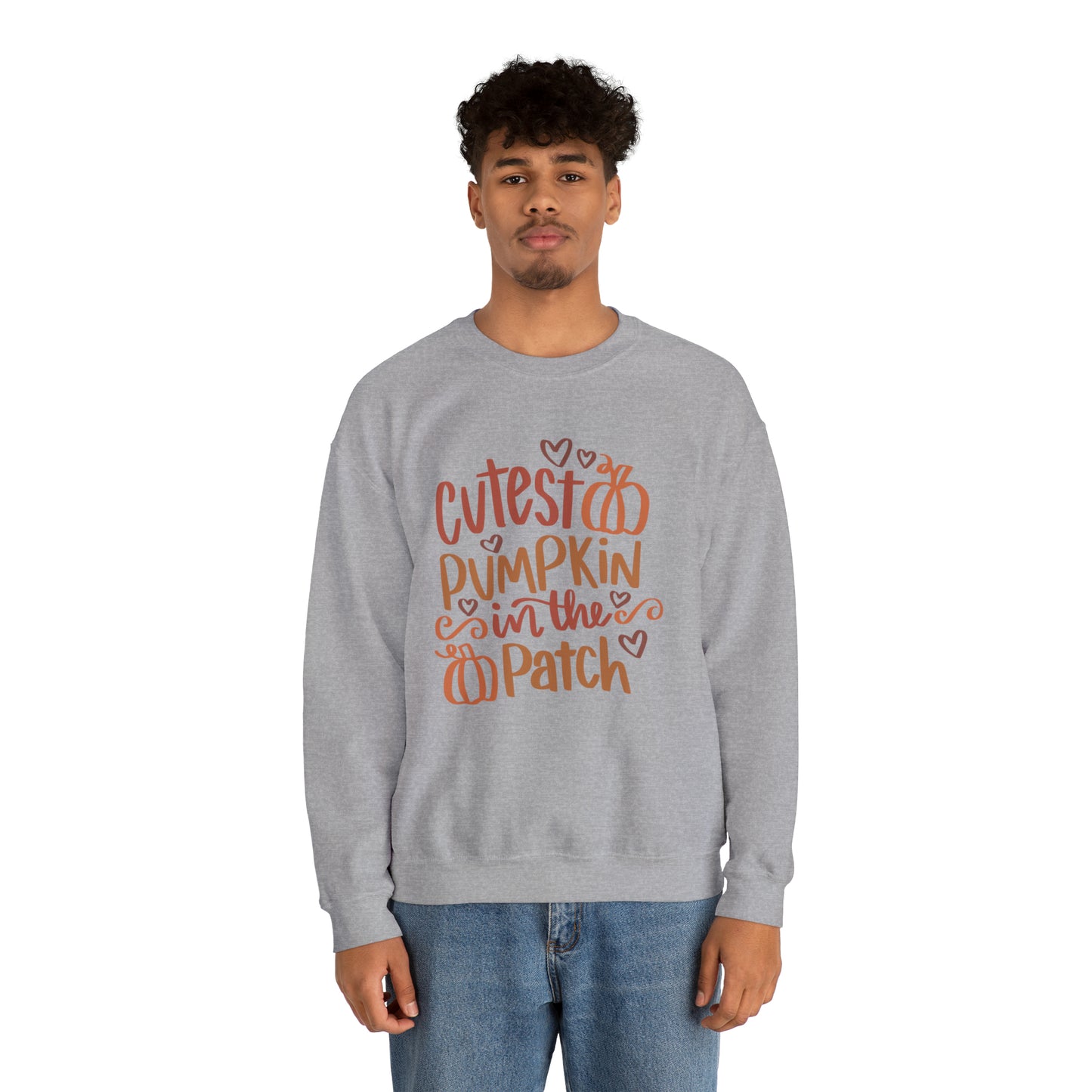 Cutest Pumpkin in the patch Unisex Heavy Blend™ Crewneck Sweatshirt, Thanksgiving