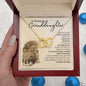 Interlocking hearts necklace to my badass granddaughter