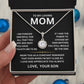 TO MY LOVING MOM, ETERNAL HOPE NECKLACE