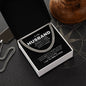 To My Husband-Cuban Link Chain-Anniversary Gift-Husband Birthday