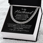 To My Husband-Cuban Link Chain-Anniversary Gift-Husband Birthday