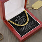 To My Husband-Cuban Link Chain-Anniversary Gift-Husband Birthday