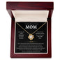 To My Beautiful Mom, Love Knot Necklace